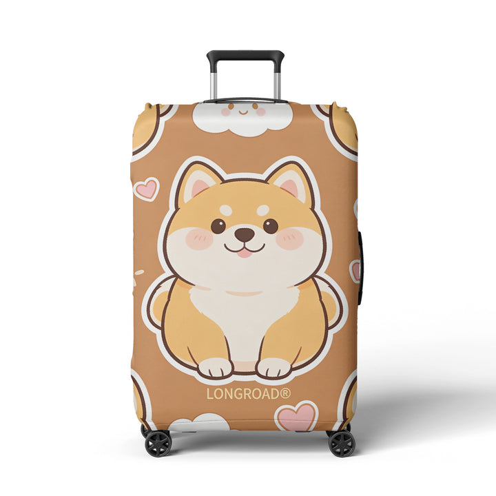 Dame koffertrekk med søtt Corgi-design Skanto