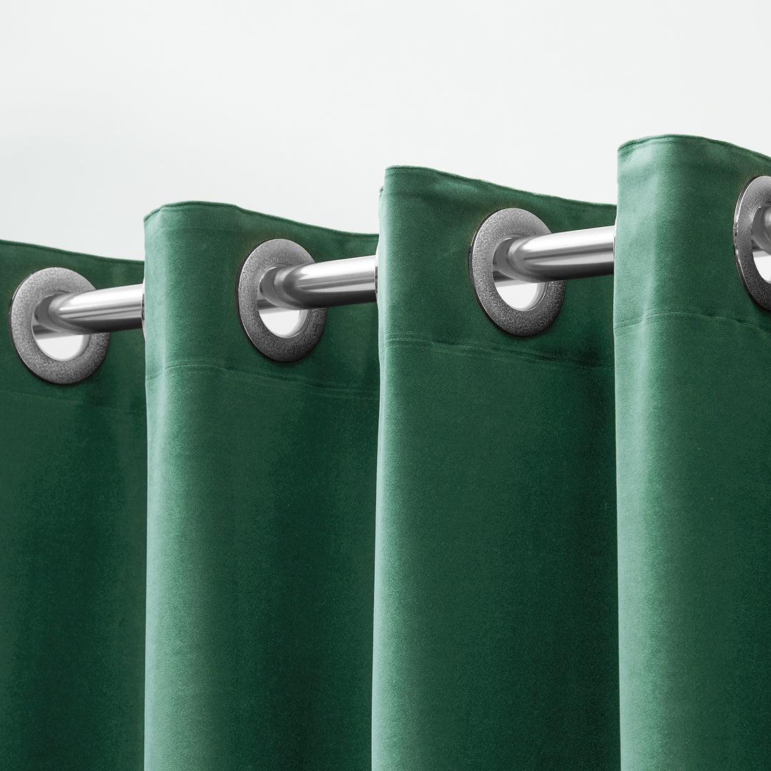 Velvet Grommet Top Gardin Skanto
