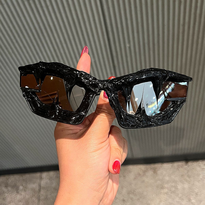 Damer Futuristisk Sports solbrille med ekstraordinær enhjørning design Skanto
