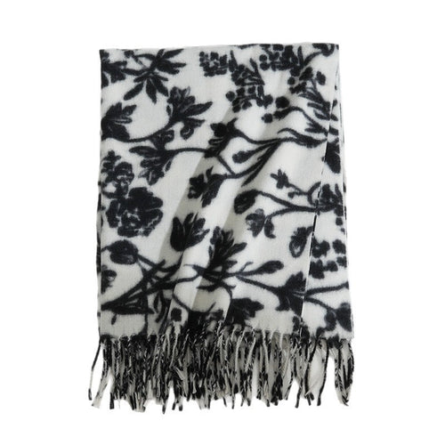 Dame Floral mønsteret skjerf Skanto