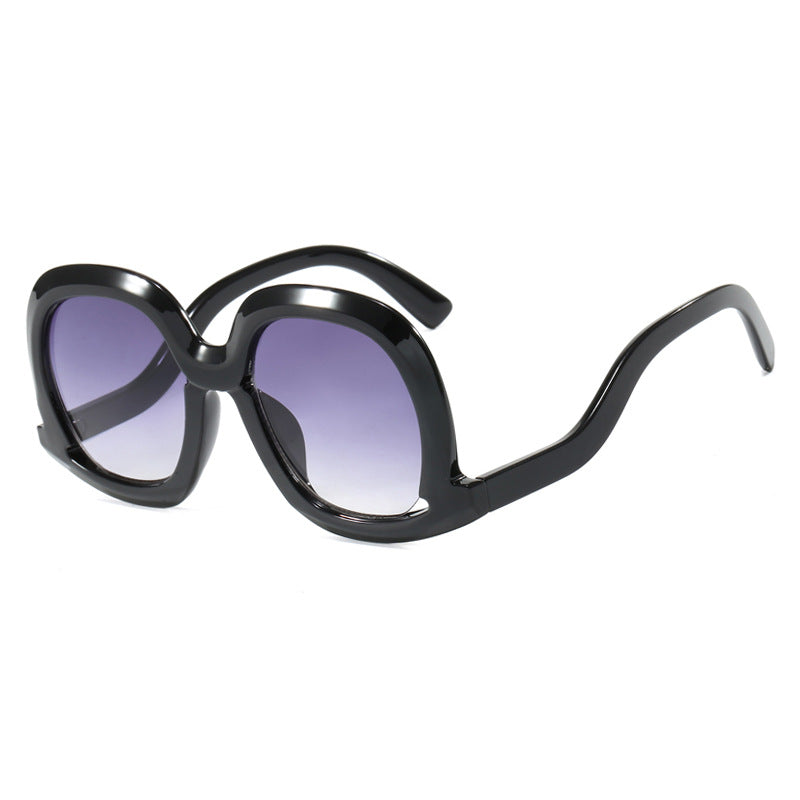 Dame oversized solbrille med moderne design Skanto