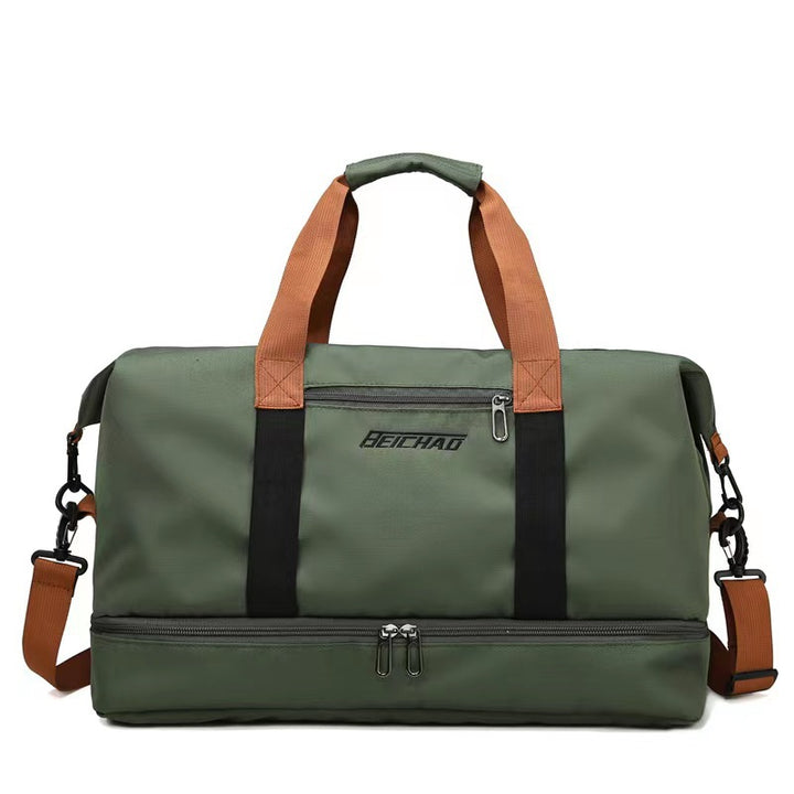 Sporty Duffel Bag With Reinforced Bottom Skanto