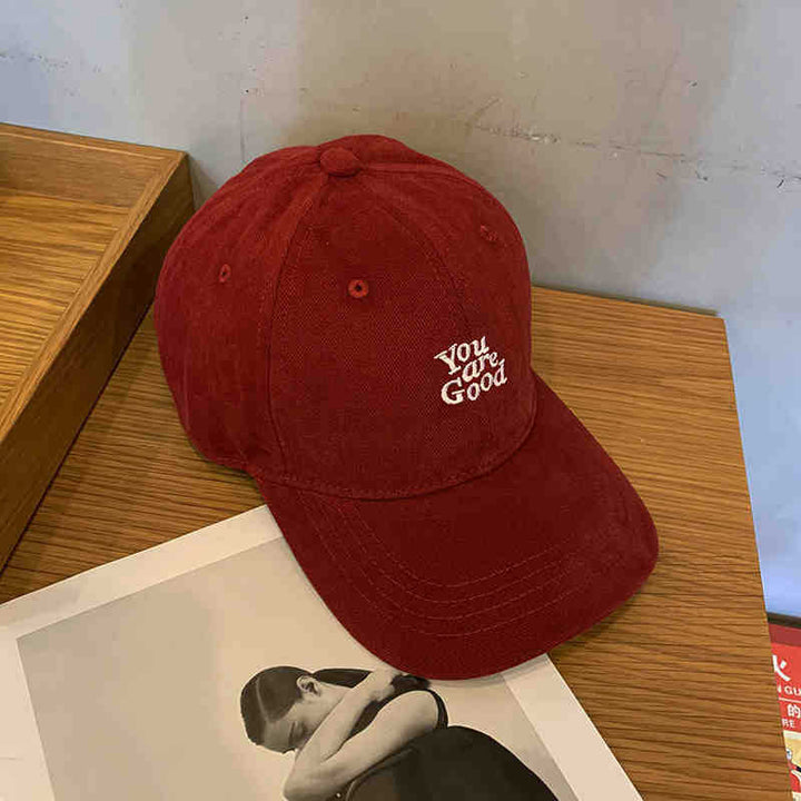 Herre Casual Slittet Meldings Baseball Cap Skanto