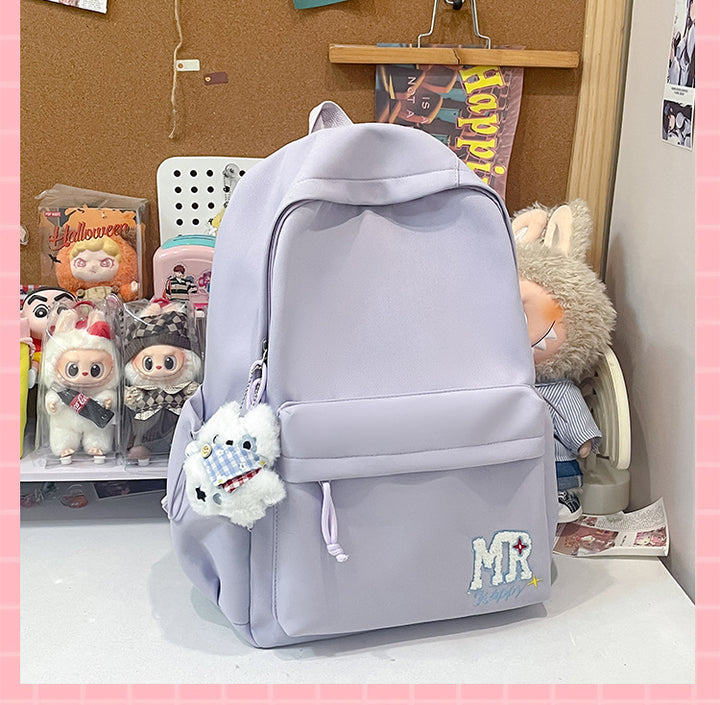 K Casual Multi-Pocket Skole Rygsekk