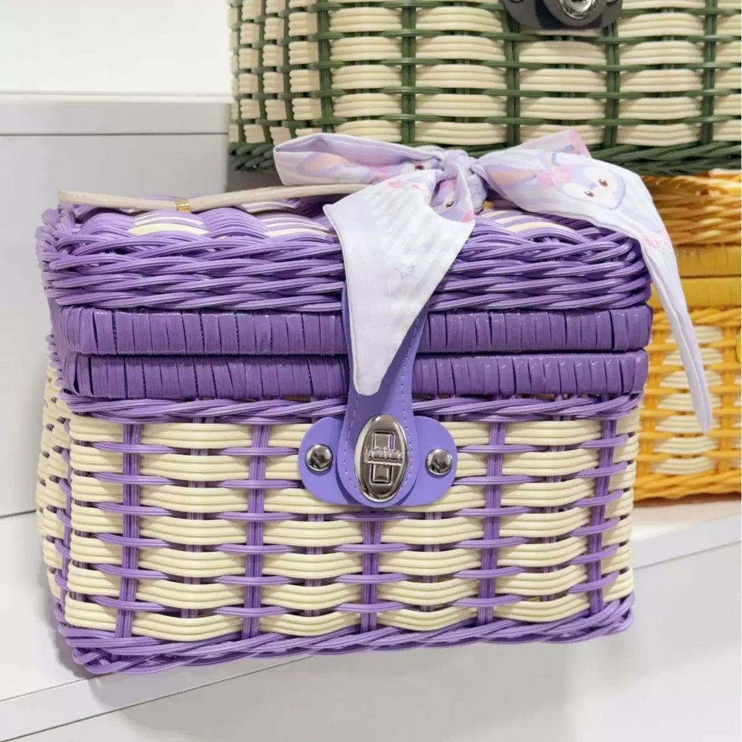 Dame Robust Rattan Oppbevaringskasse Skanto