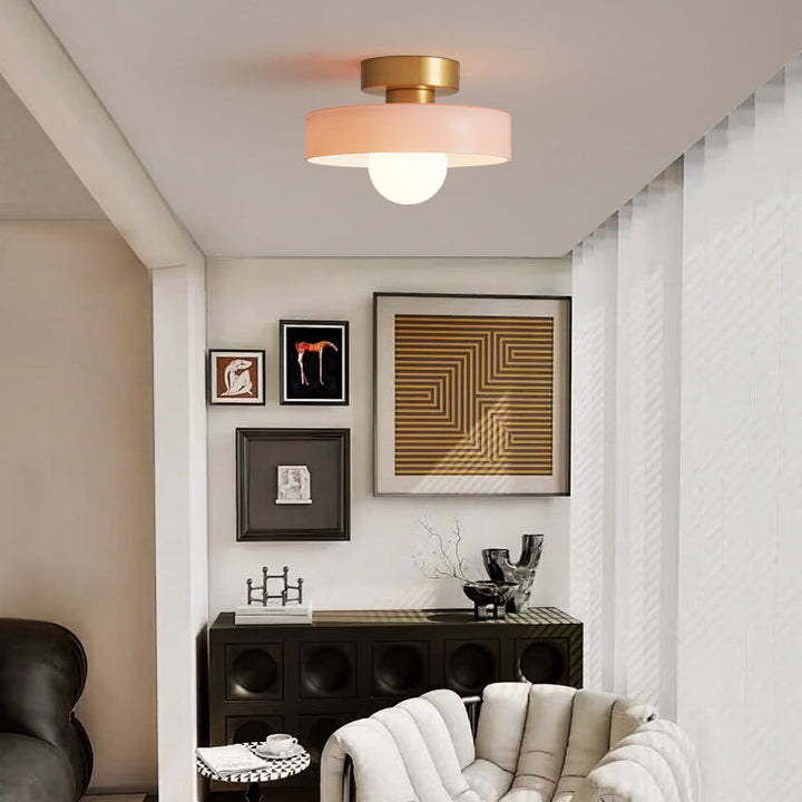 Skanto | Fransk taklampe i Bauhaus-stil