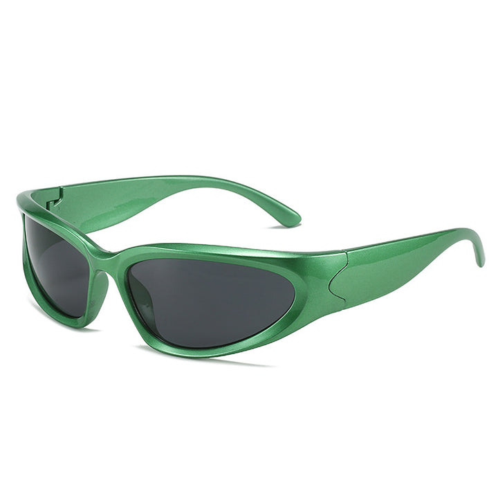 Dame sporty solbriller med ergonomisk design og polariserte glass Skanto
