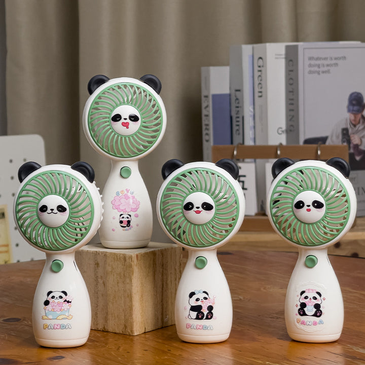Dame portable mini håndvifte med panda-design Skanto