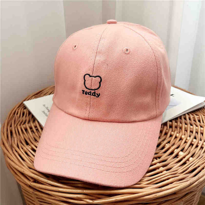 Kvinnenes Lekne Teddy Bear Brodert Baseball Caps Skanto