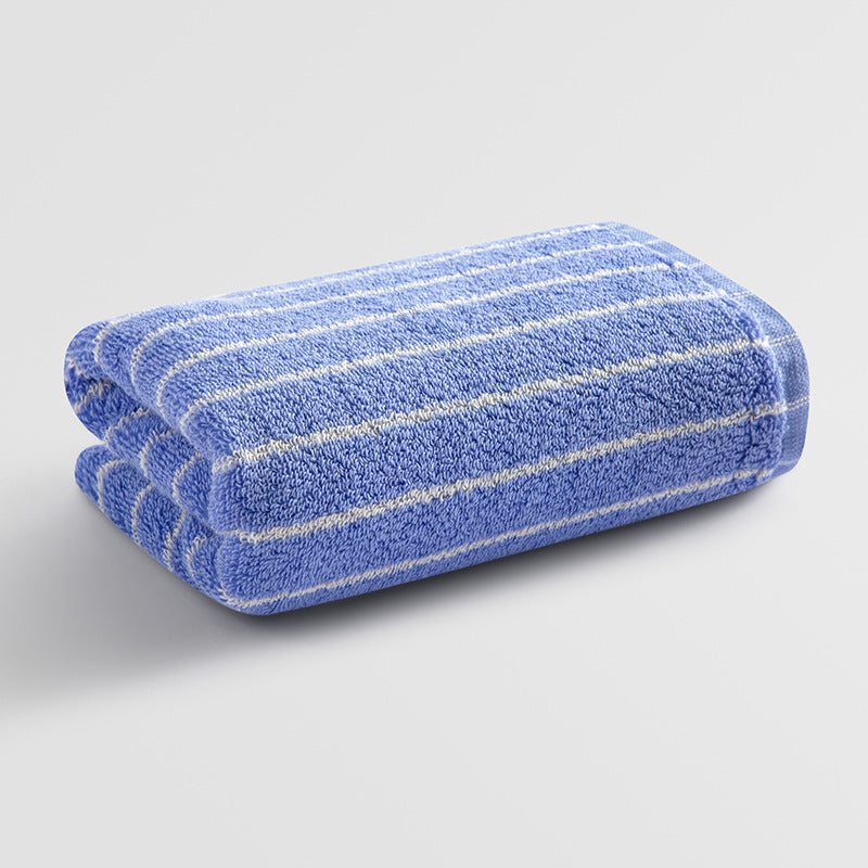 Dame fløyels-håndkle med stripete design Skanto