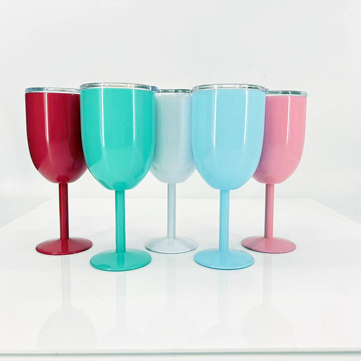 Damer elegant isolert vinglass Skanto