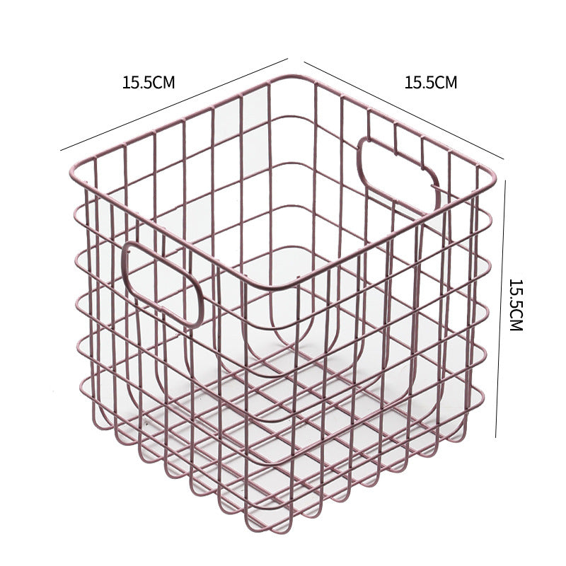Unisex trådinndelingskurv med ergonomiske håndtak Skanto