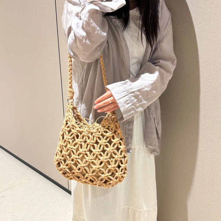 Moderne Makramee Shopping Bag Skanto