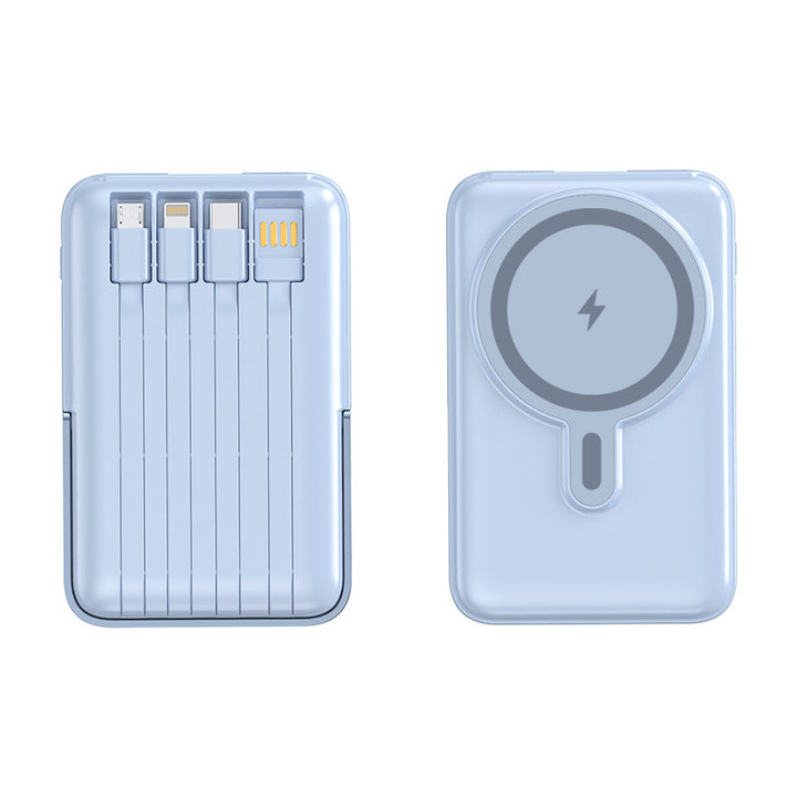 Bærbar powerbank med Magsafe-teknologi fra Skanto
