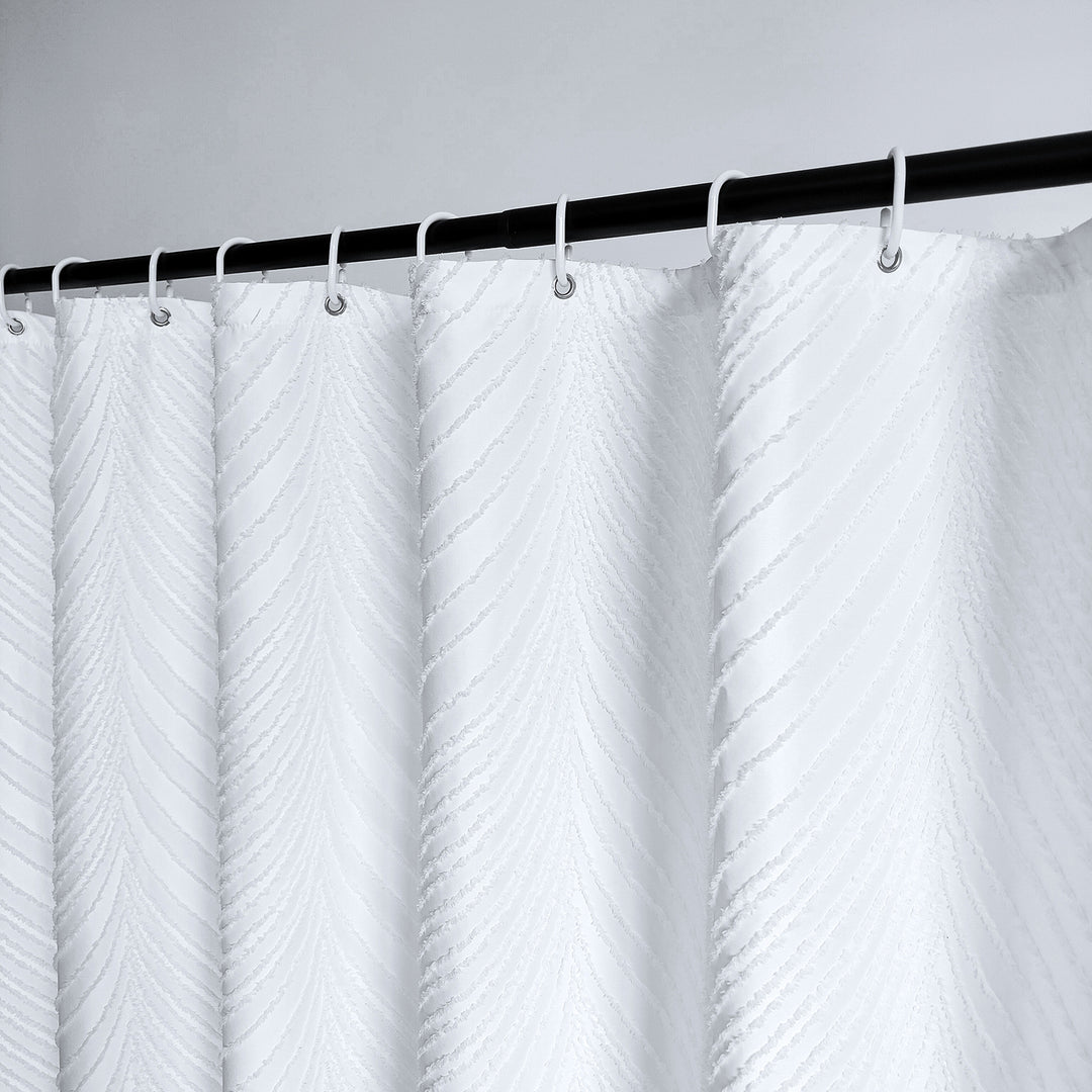 Designer teksturerte dusjforheng Skanto