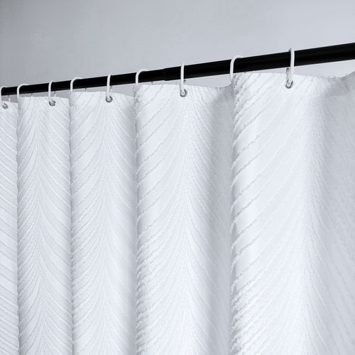 Designer teksturerte dusjforheng Skanto