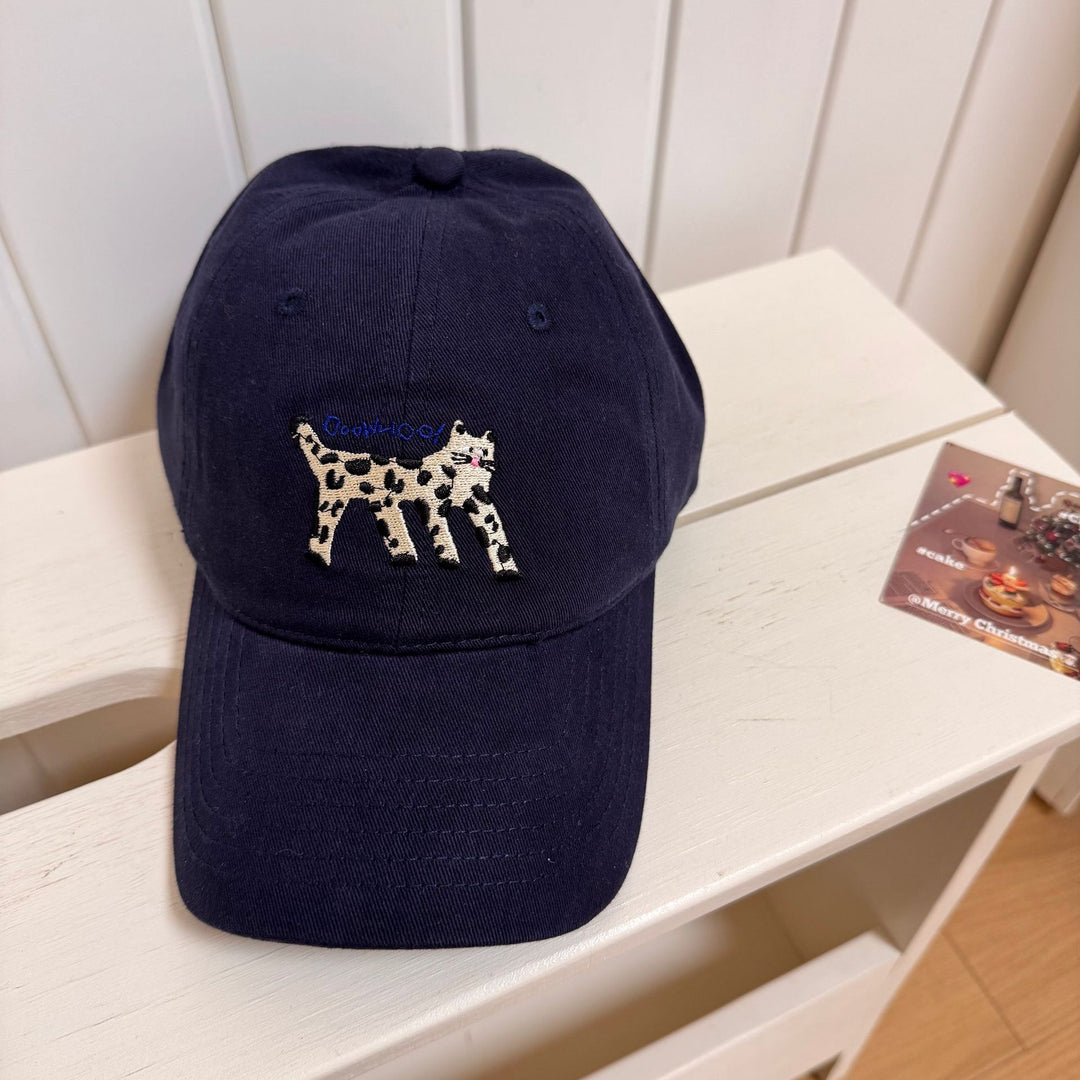 Kvinne Søt Grafisk Brodert Baseball Caps Skanto