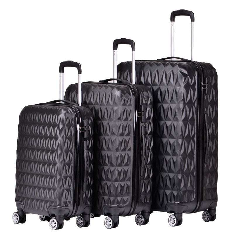 Unisex Tekstuert Hard Shell Koffert Skanto