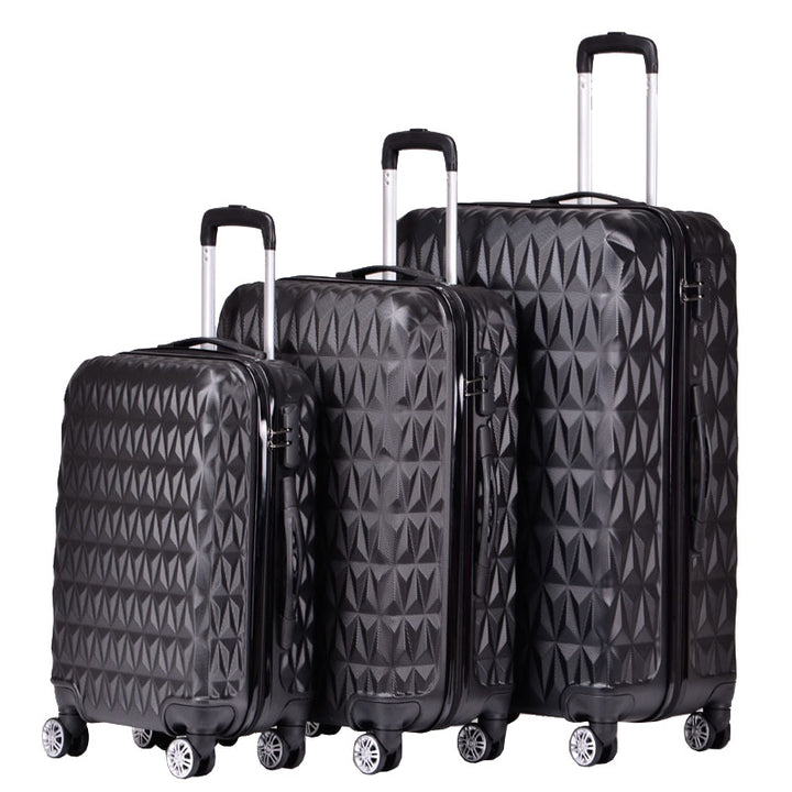 Unisex Tekstuert Hard Shell Koffert Skanto