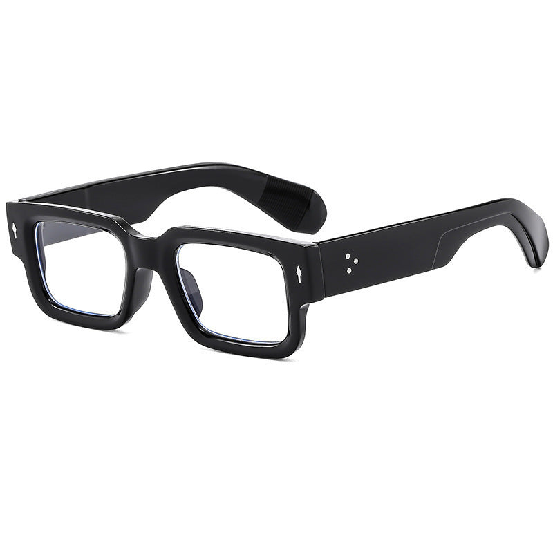 Dame moteriktig kvadratisk solbrille i iøynefallende skjoldpatt-design Skanto