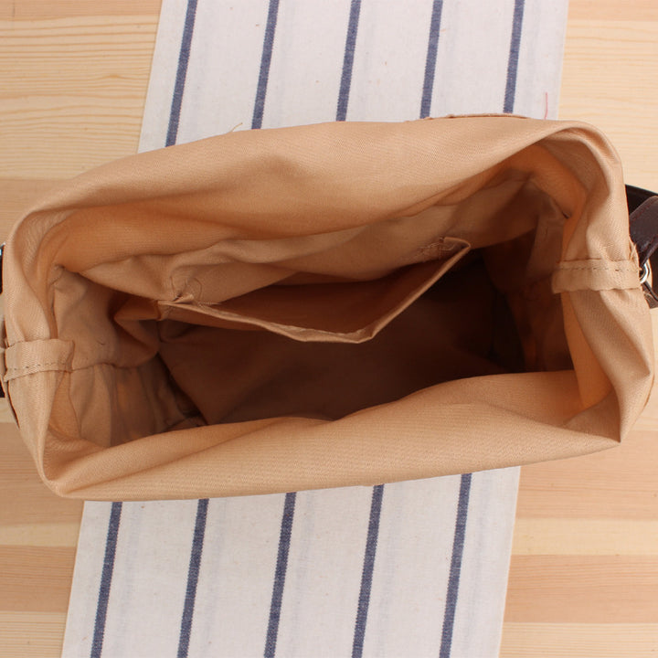 Håndlaget bast-(crossbody bag) Skanto