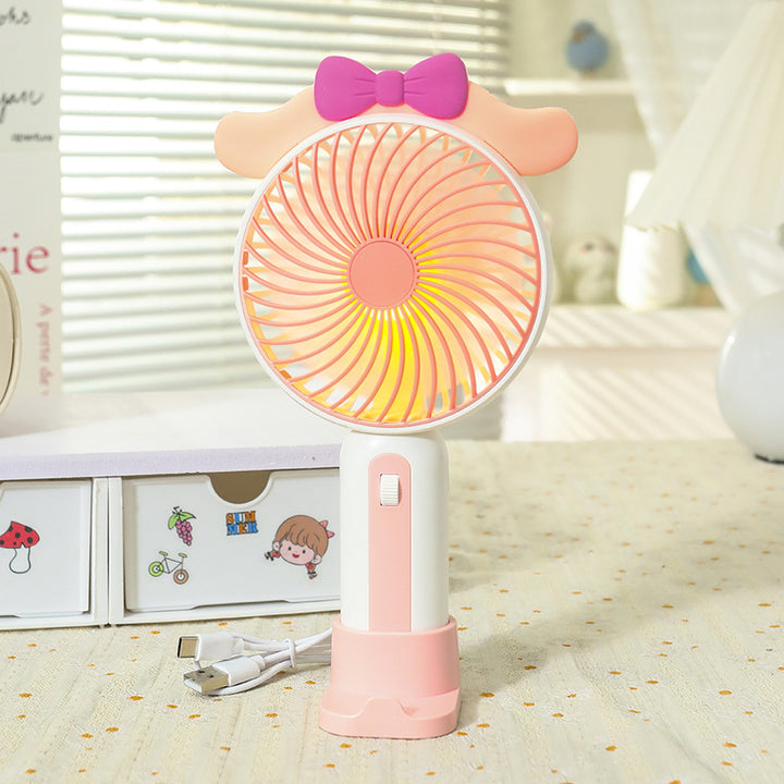 Bærbar mini håndvifte med lekent design Skanto