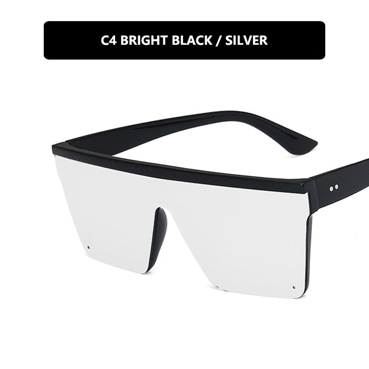 Damer futuristisk solbrille i beskyttende oversized-format Skanto