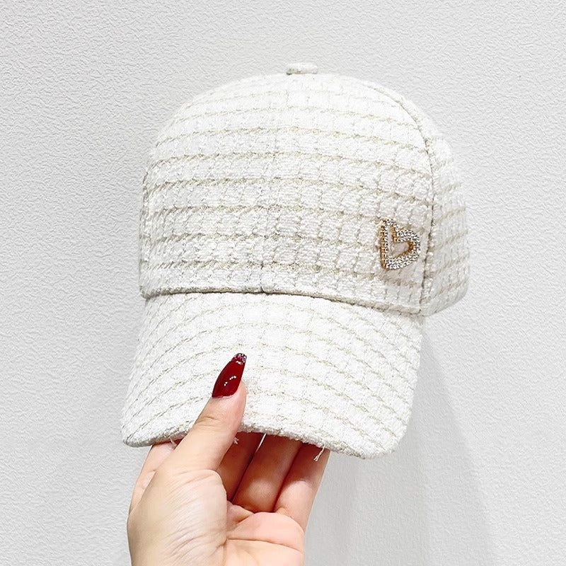 Kvinnes teksturert stoff baseball cap Skanto 1784084142