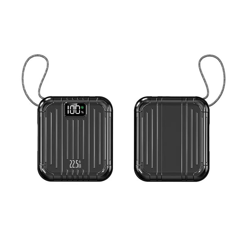 Høyytelses powerbank med digital skjermvisning Skanto