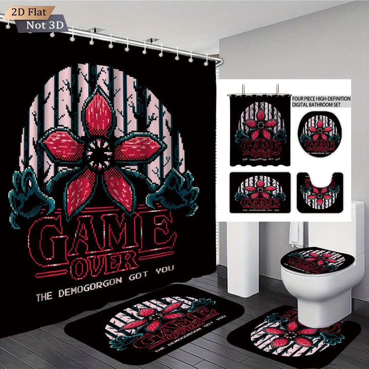 Stranger Things Eventyrtema Digital Badeanlegg Sett Skanto