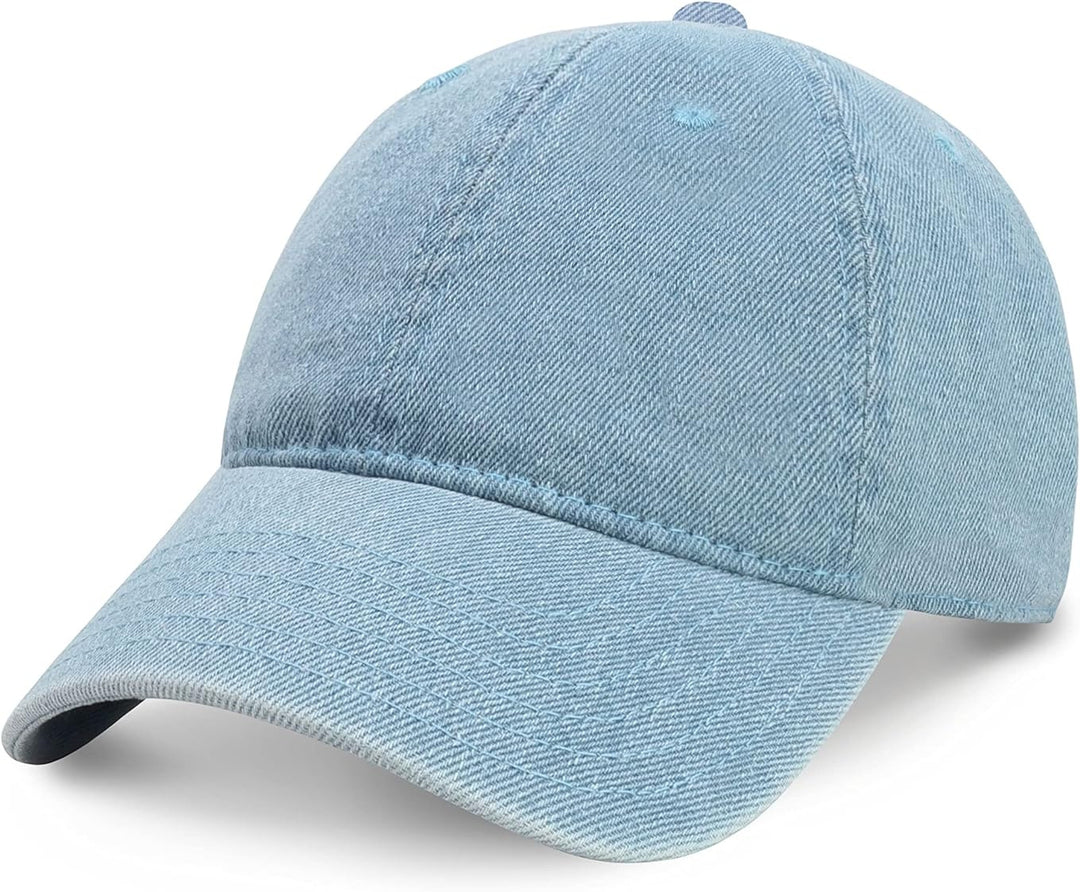 Dame casual og moteriktig Denim-basecap Skanto