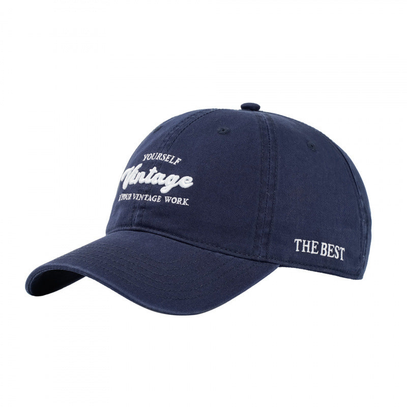 Kvinnenes vintage-inspirerte broderte baseballcap Skanto