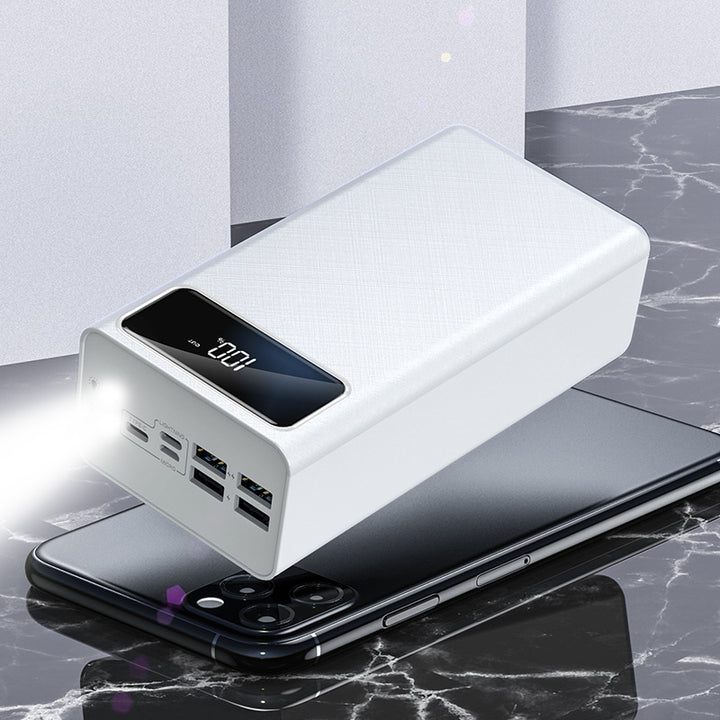 Powerbank med multifunksjonelt LED-lys Skanto