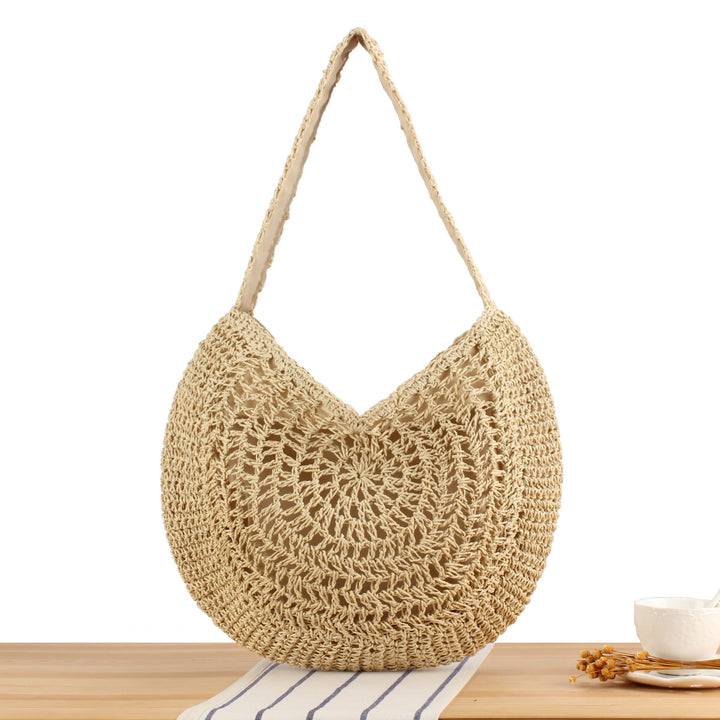 Flettet skulderveske i modern boho-design Skanto