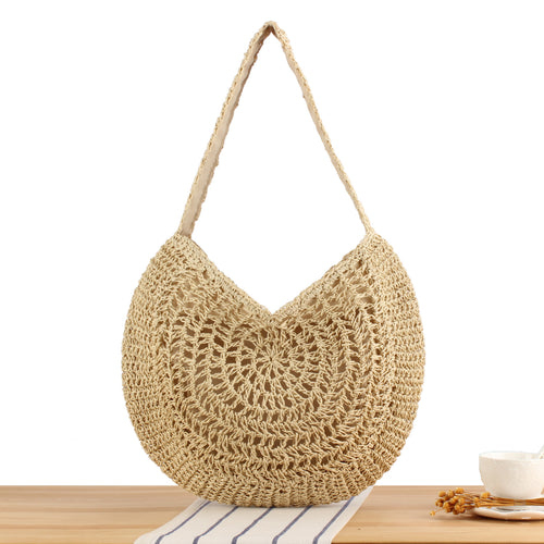 Flettet skulderveske i modern boho-design Skanto
