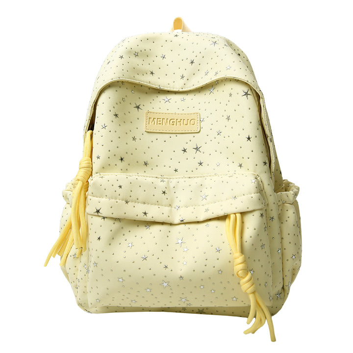 Stjerne-print Casual Skole Rygsekk Skanto