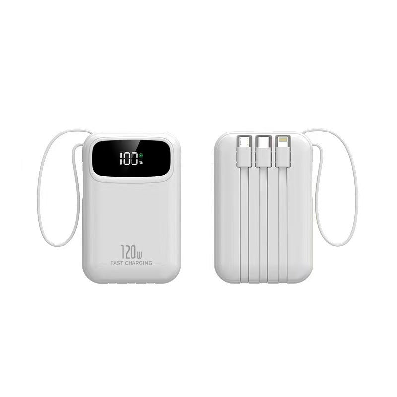 Bærbar powerbank med høy kapasitet og hurtigladingsfunksjon Skanto