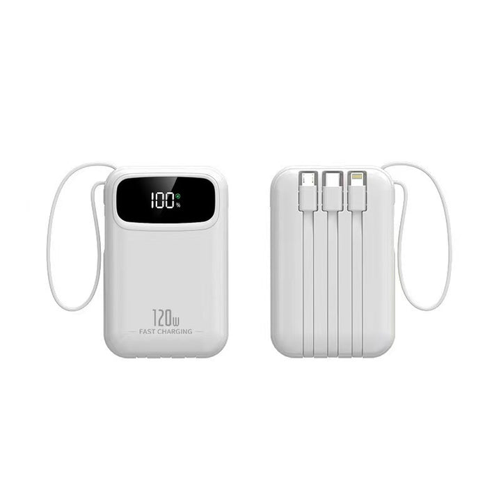 Bærbar powerbank med høy kapasitet og hurtigladingsfunksjon Skanto