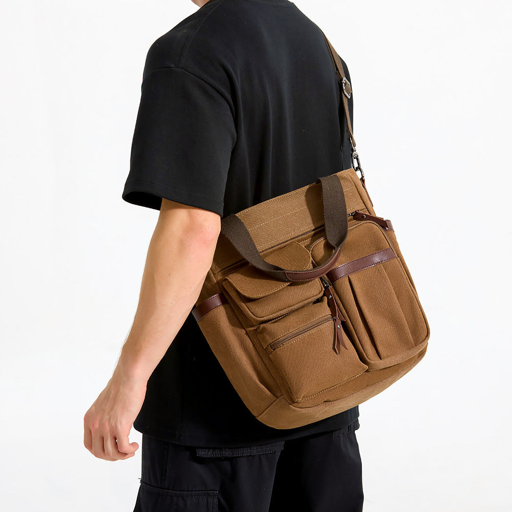 WoMulti-Lomme Utility Tote Bag Skanto