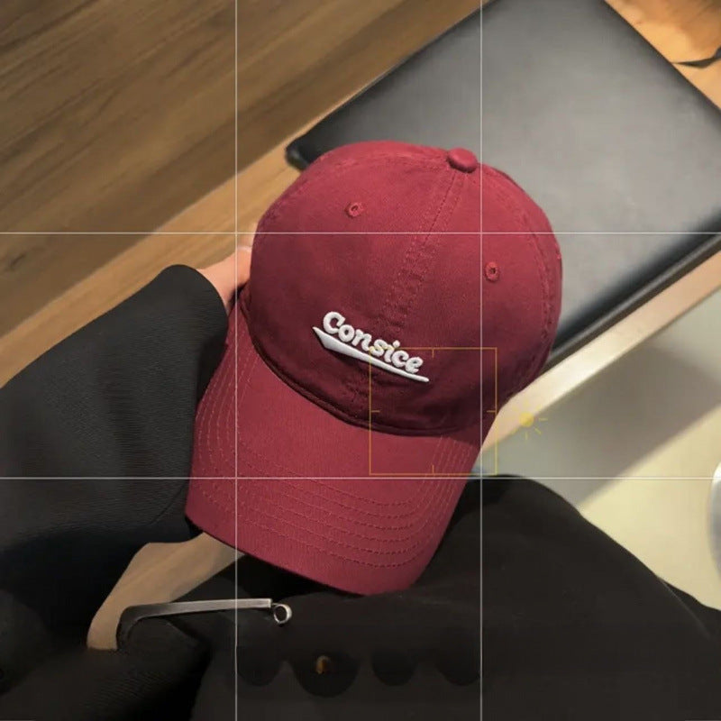 Kvinnenes klassiske broderte justerbare caps Skanto