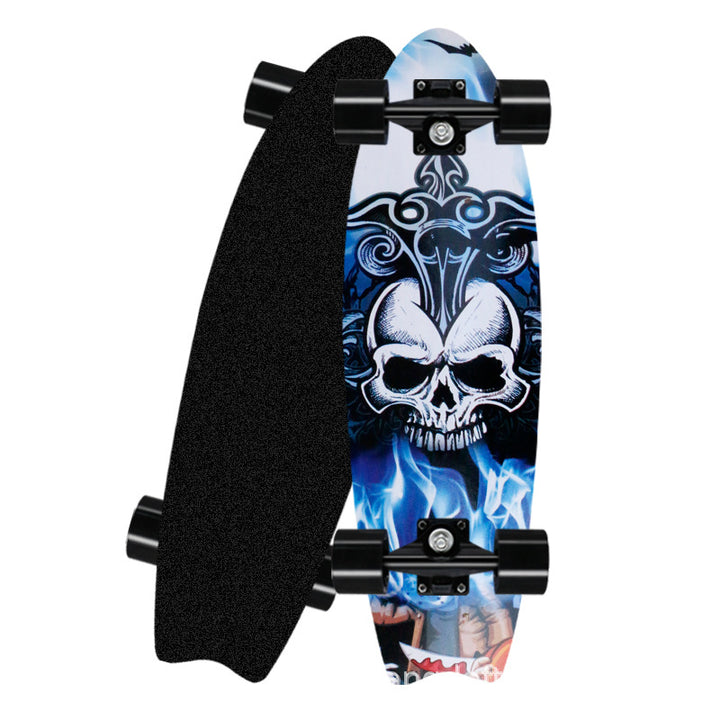 Surf-Inspirert Mini Cruiser Skateboard Skanto