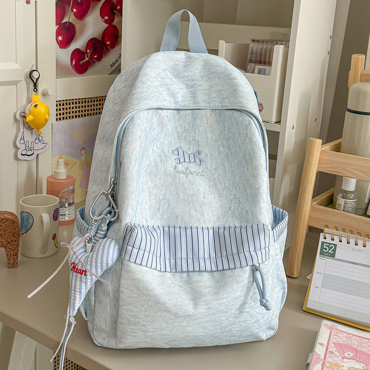 K Casual Multi-Pocket Skole Rygsekk