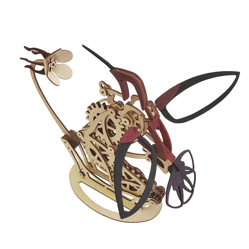Skanto | Tre kinetisk kolibri skulptur