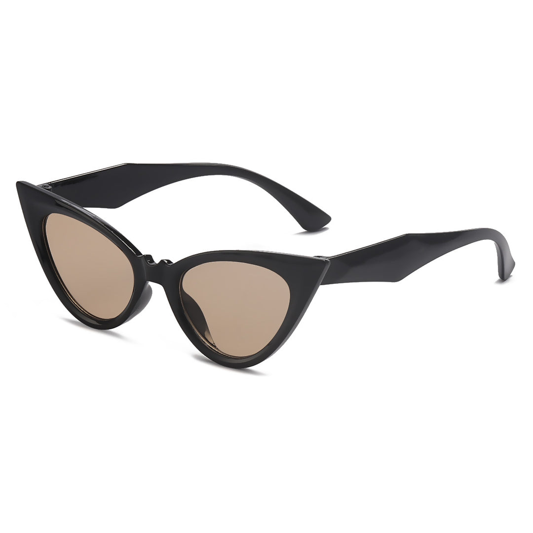 Dame Modische Katzenaugen Solbrille Skanto