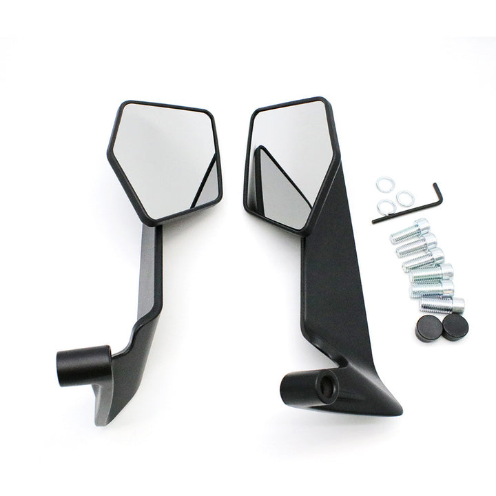 Motorsykkel bakspeil med moderne, aerodynamisk design Skanto