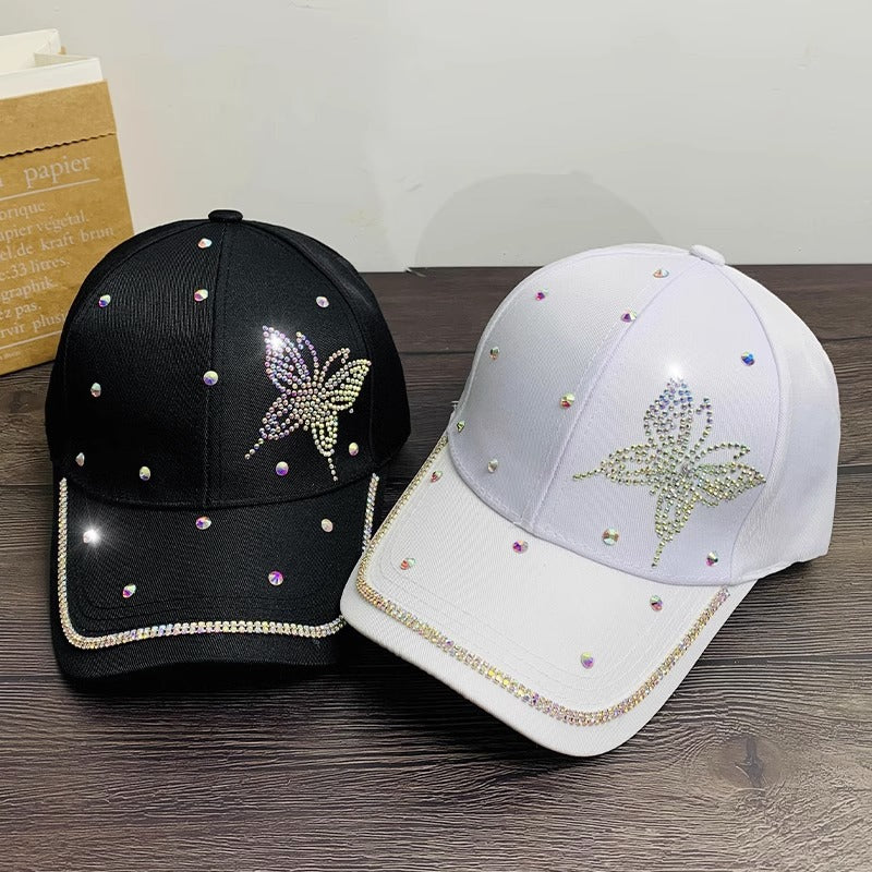 Kvinners baseballcaps med rhinestones Skanto