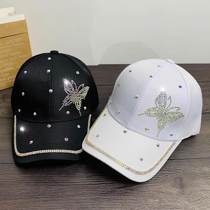 Kvinners baseballcaps med rhinestones Skanto