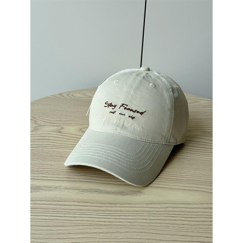 Herre Casual Bomull Brodert Caps Skanto