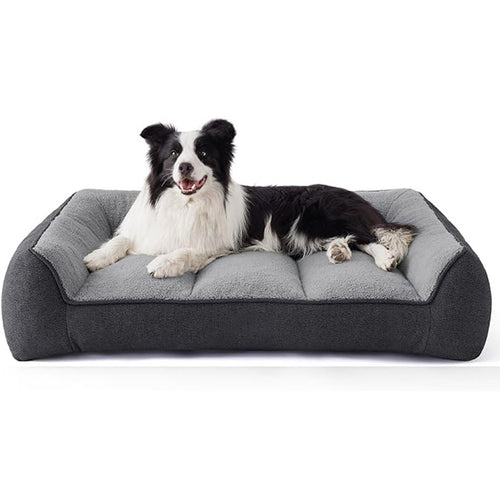 Ortopedisk Plush Hund Lounge   Hundeseng