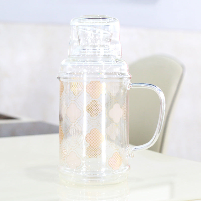 Dame Glass Mug med fortryllende dyremotiver Skanto
